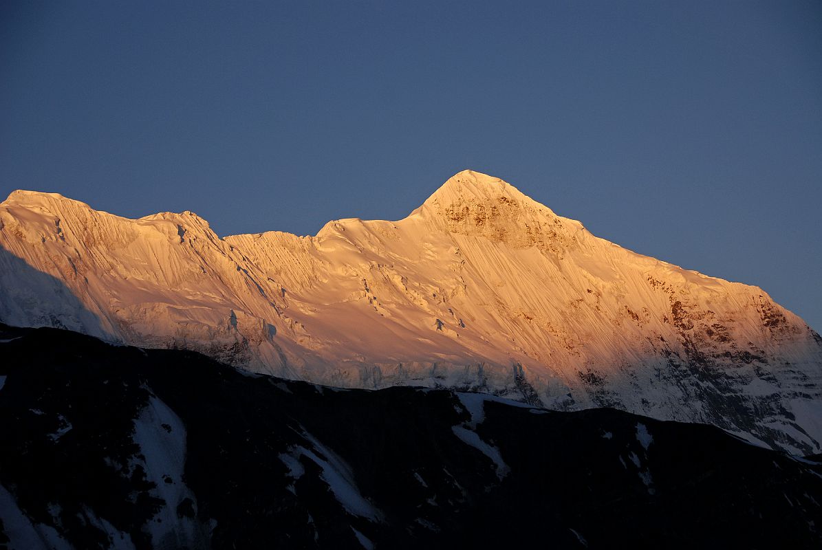 17 Nilgiri North Just After Sunrise From Camp Below Mesokanto La